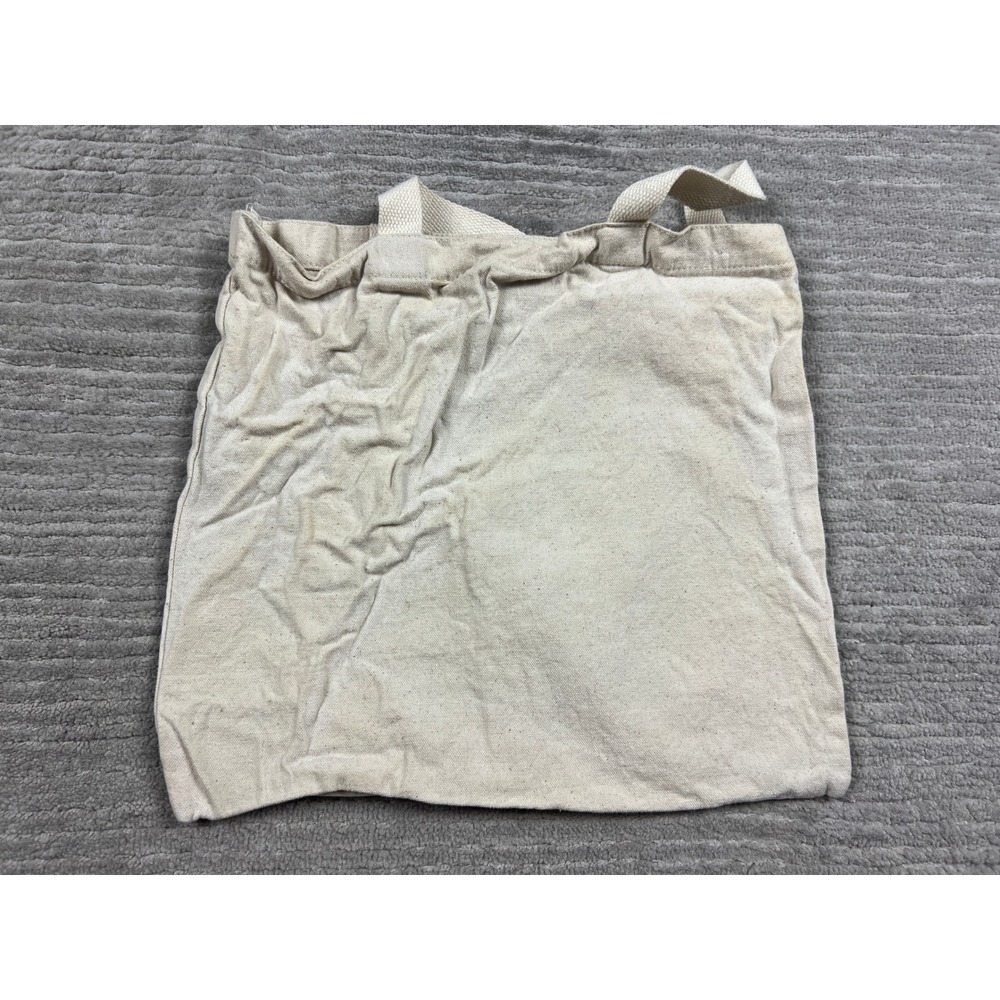 Old Navy Tote Bag Unisex OS Cream 2022 Flag Print Canvas United States of All - Picture 7 of 10